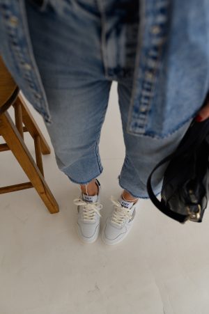 Sneakers sostenibles glitter navy